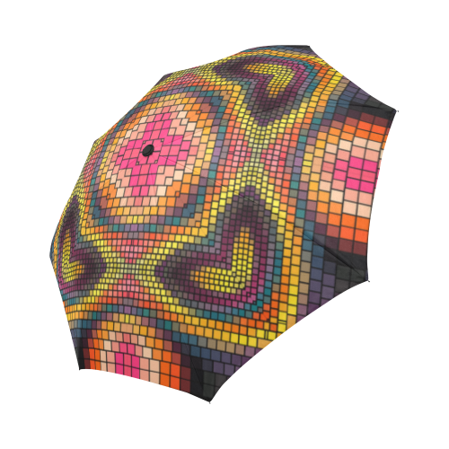 colorful umbrella Auto-Foldable Umbrella (Model U04)