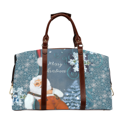 Funny Santa Claus Classic Travel Bag (Model 1643) Remake