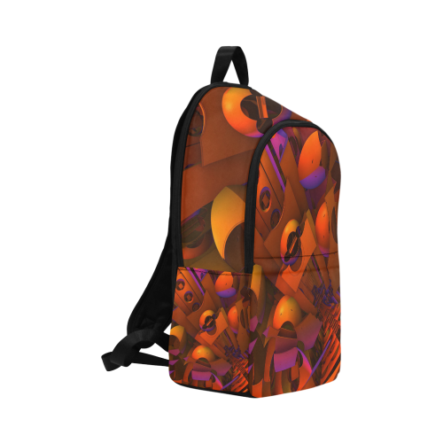 Funhouse Fabric Backpack for Adult (Model 1659)