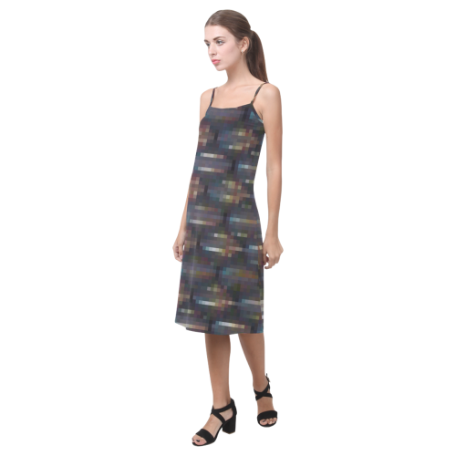Mosaik Pattern by K.Merske Alcestis Slip Dress (Model D05)