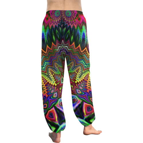 Free Spirit Acid Rainbow Women's All Over Print Harem Pants (Model L18)