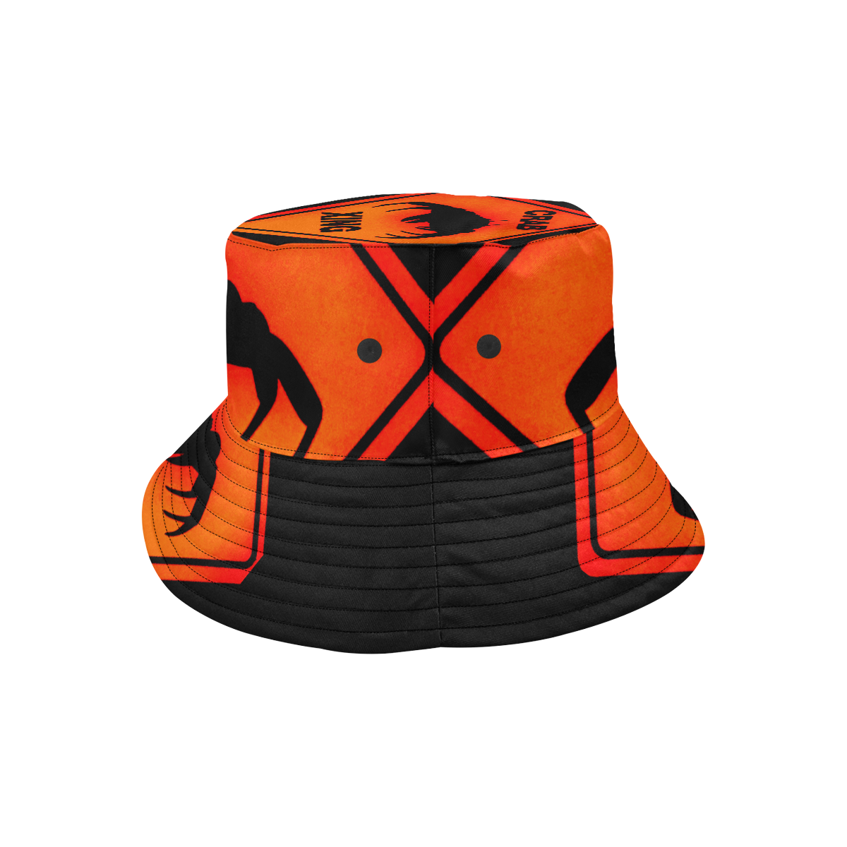 CROSS CRAB All Over Print Bucket Hat for Men