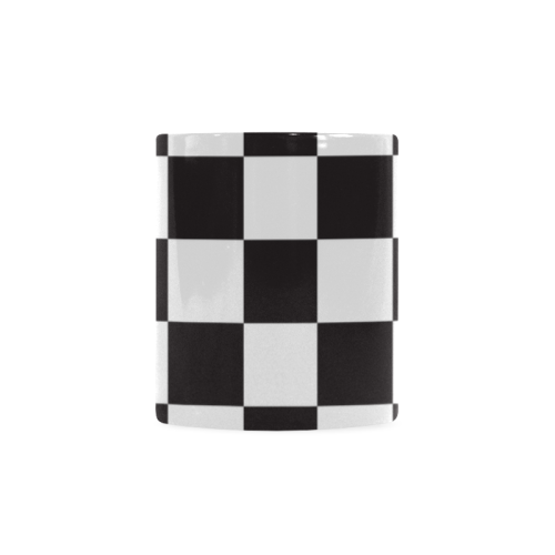 Checkerboard Custom White Mug (11OZ)