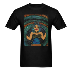 Medusa Men's T-Shirt in USA Size (Two Sides Printing)