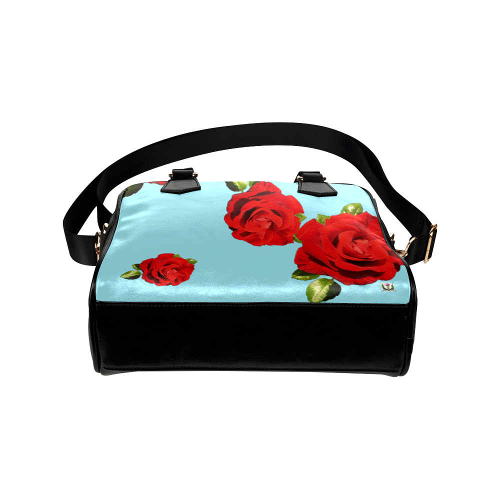Fairlings Delight's Floral Luxury Collection- Red Rose Shoulder Handbag 53086h14 Shoulder Handbag (Model 1634)