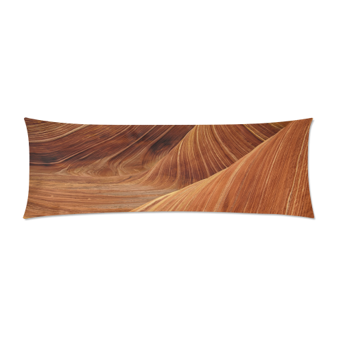 Sandstone Custom Zippered Pillow Case 21"x60"(Two Sides)