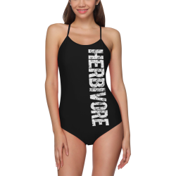 Herbivore (vegan) Strap Swimsuit ( Model S05)