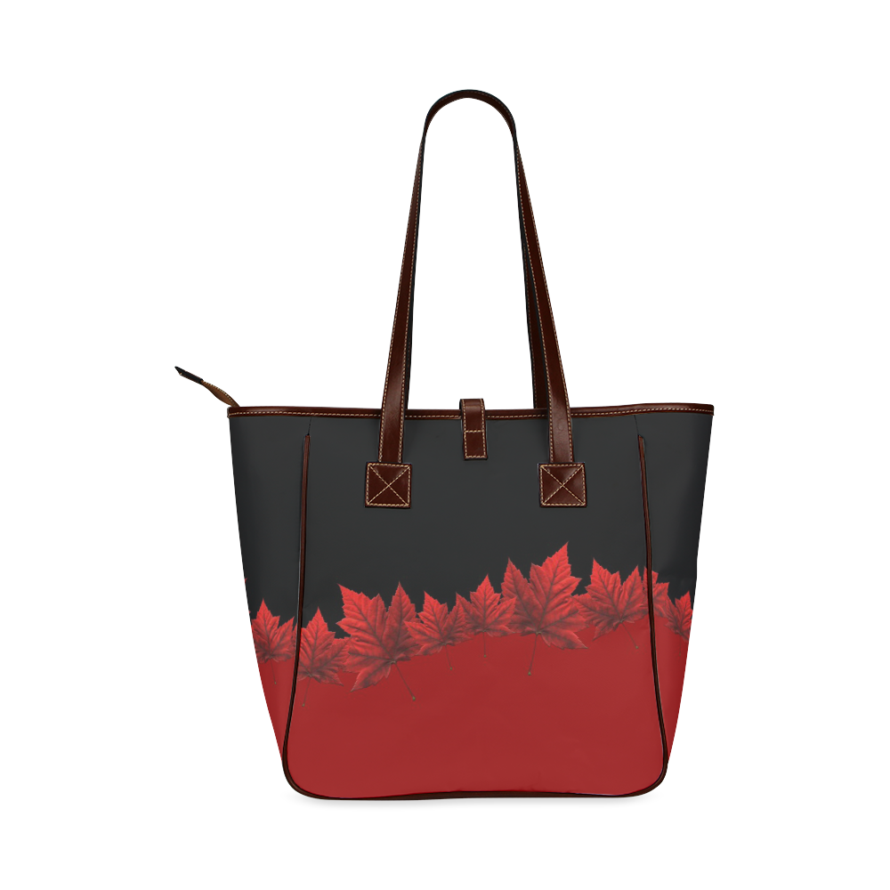 Canada Maple Leaf Tote Bags Classic Tote Bag (Model 1644)