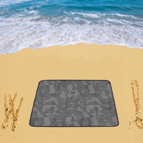 Swedish M90 Night Camouflage Beach Mat 78"x 60"