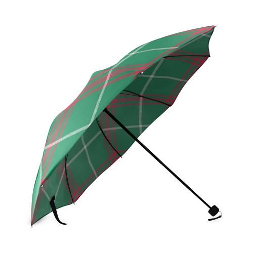 Welsh National Tartan Foldable Umbrella (Model U01)
