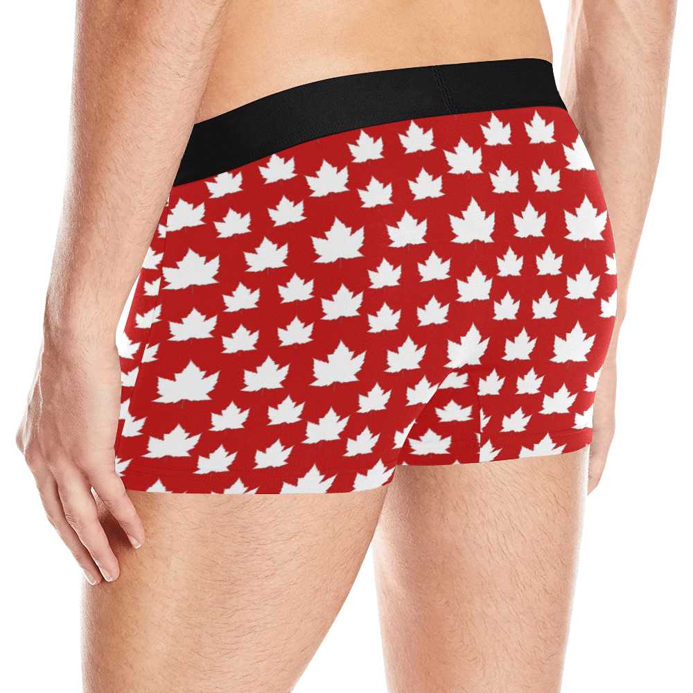 Cute Canada Boxer Shorts Canada Underwear Men's All Over Print Boxer Briefs (Model L10)