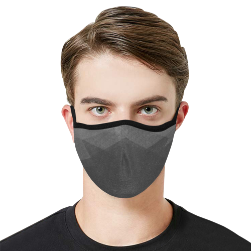 Grey Mountain Climbing Face Mask Mouth Mask in One Piece (2 Filters Included) (Model M02) (Non-medical Products)