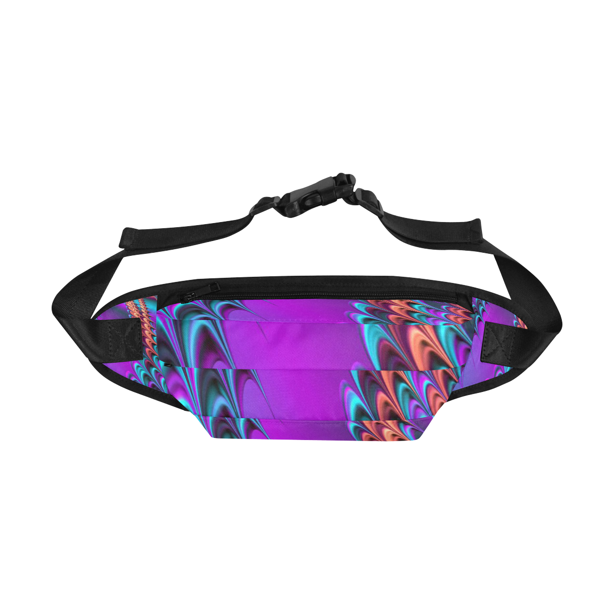 Gorgeous Fractal For You 16A by JamColors Fanny Pack/Large (Model 1676)