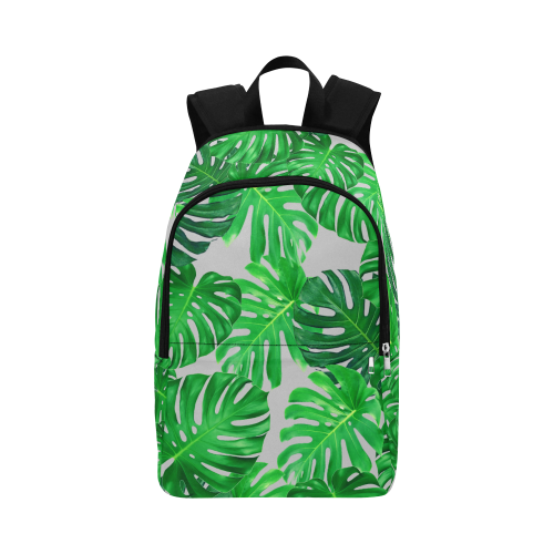 cheeseplant grn Fabric Backpack for Adult (Model 1659)