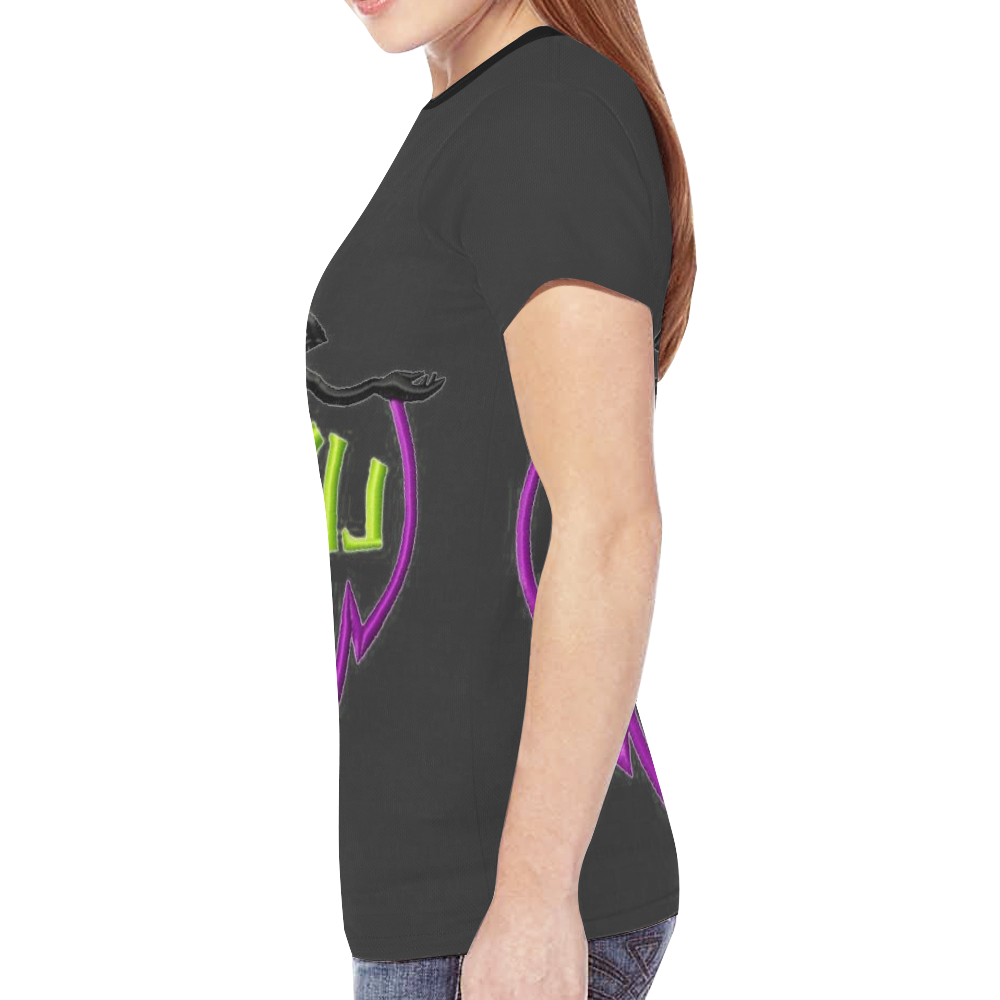 Long live evil New All Over Print T-shirt for Women (Model T45)