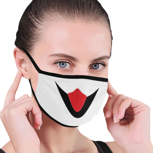 Sticking Out Tongue Mouth Mask