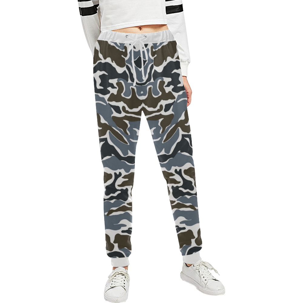 CAMOUFLAGE-POLICE Unisex All Over Print Sweatpants (Model L11)