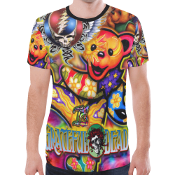 Grateful Dead Bears by TheONE Savior @ ImpossABLE Endeavors New All Over Print T-shirt for Men (Model T45)