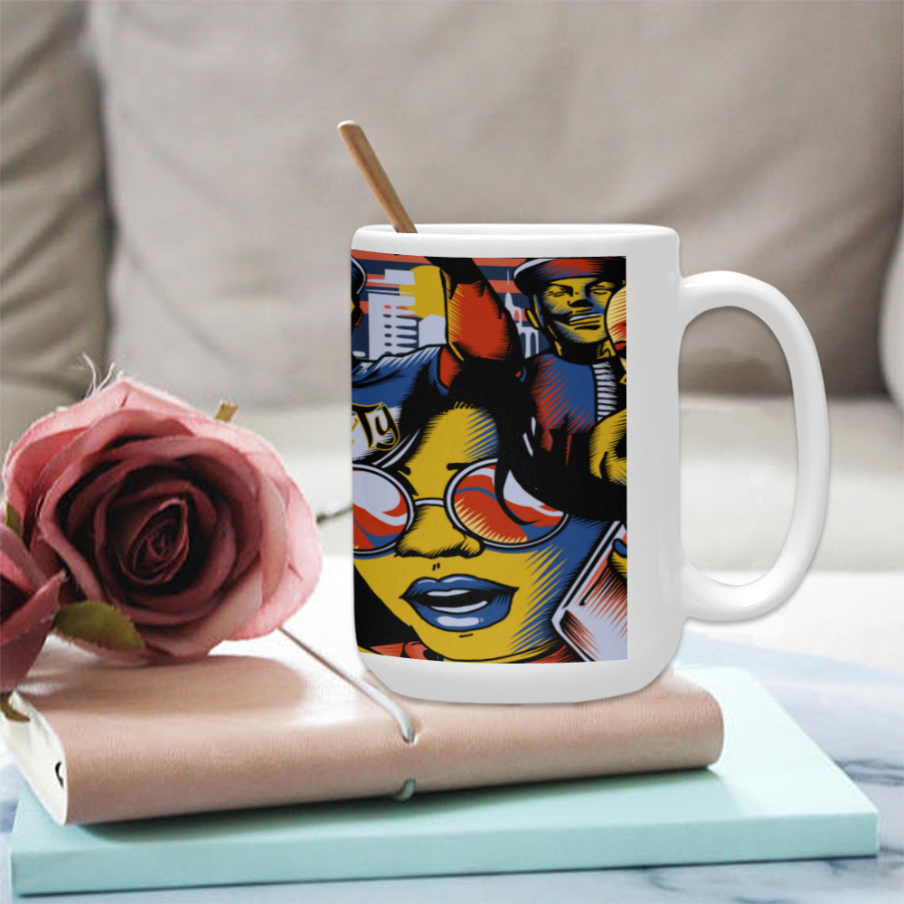 P-Money Grime Rap Design Mug - INspired by the P Money Video Originators Custom Ceramic Mug (15OZ)