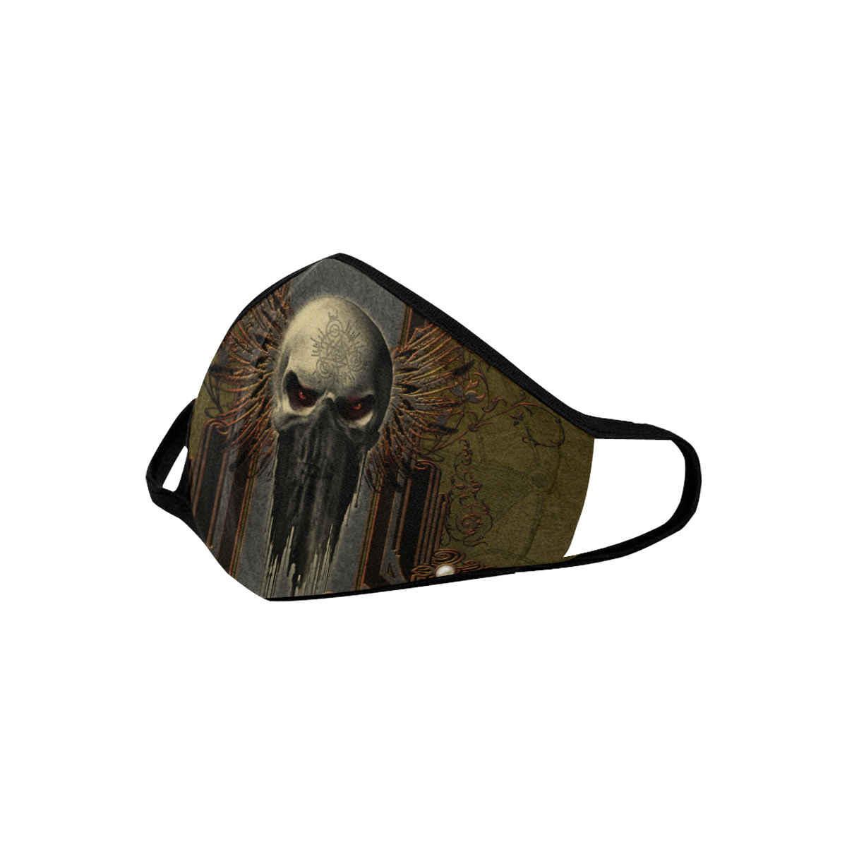 Awesome dark skull Mouth Mask