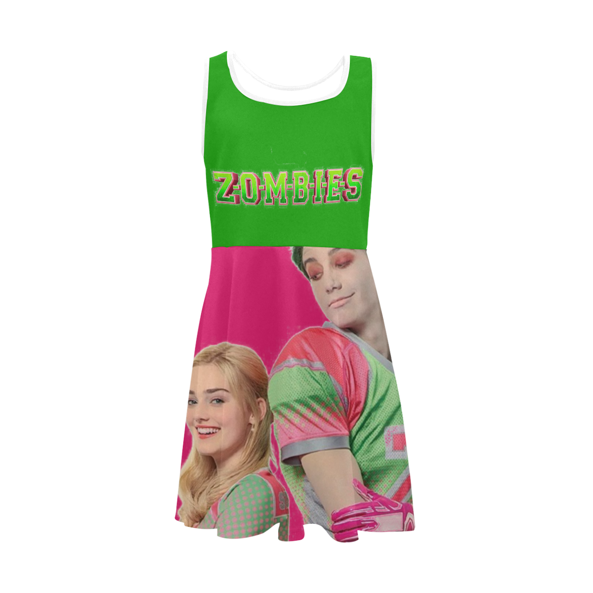 Zombies Girls' Sleeveless Sundress (Model D56)