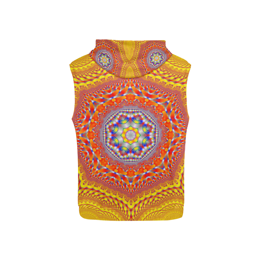 Face to Face All Over Print Sleeveless Hoodie for Kid (Model H15)