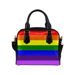 Rainbow Flag (Gay Pride - LGBTQIA+) Shoulder Handbag (Model 1634)