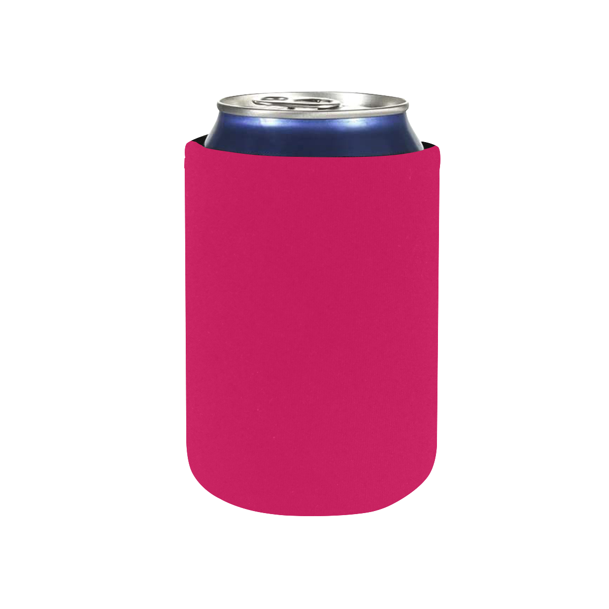 color ruby Neoprene Can Cooler 4" x 2.7" dia.