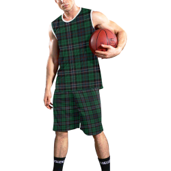 Scottish National Tartan All Over Print Basketball Uniform