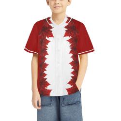 All Over Print Baseball Jersey for Kids (Model T50)