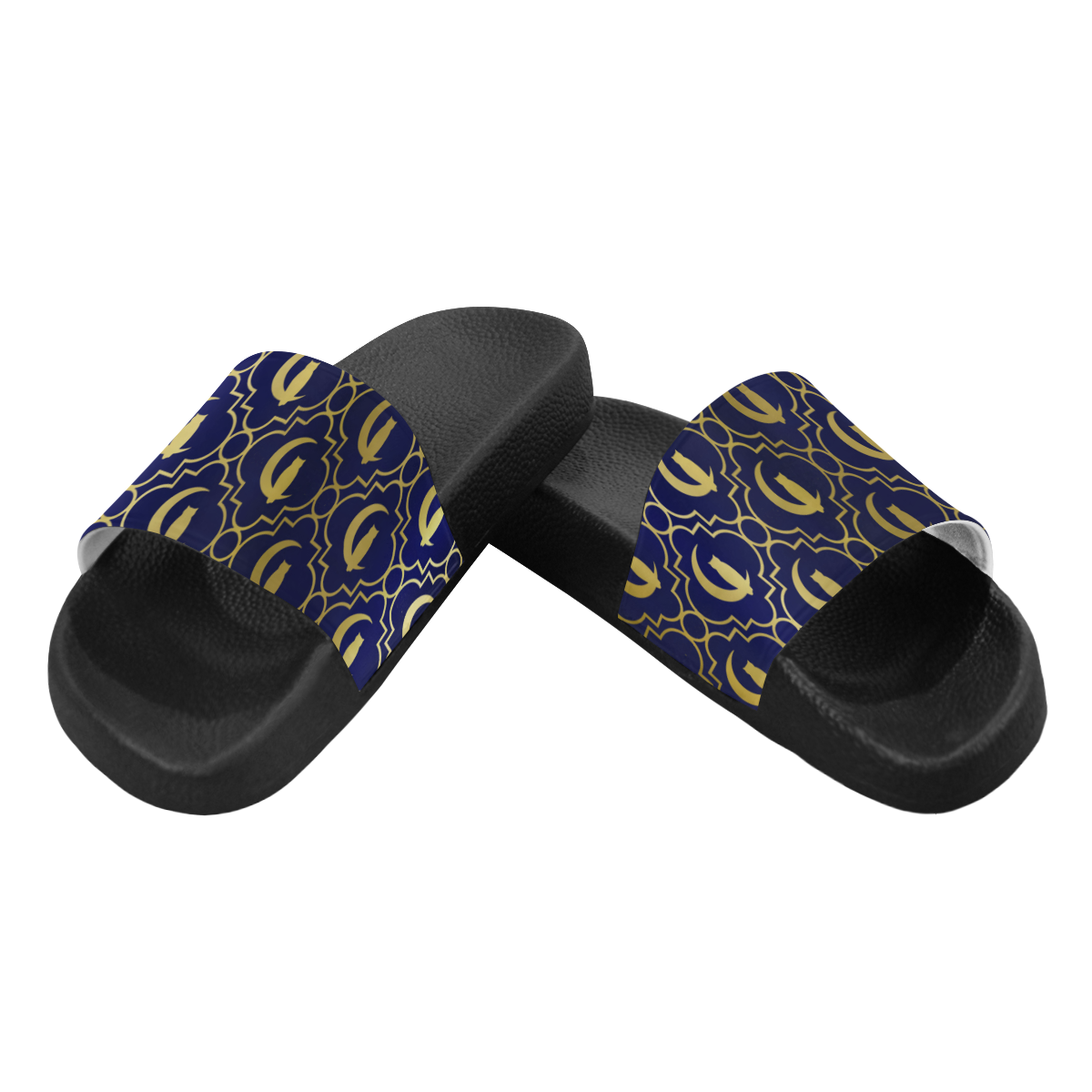 ELEGANCE OFFICIAL Men's Slide Sandals (Model 057)