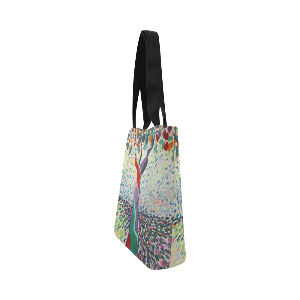 Canvas Tote Tree of Love Canvas Tote Bag (Model 1657)