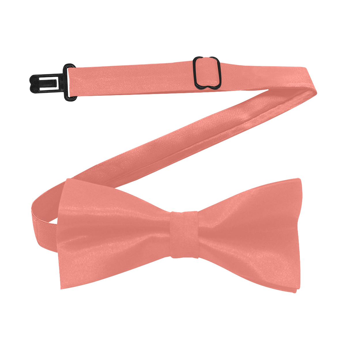 color tea rose Custom Bow Tie