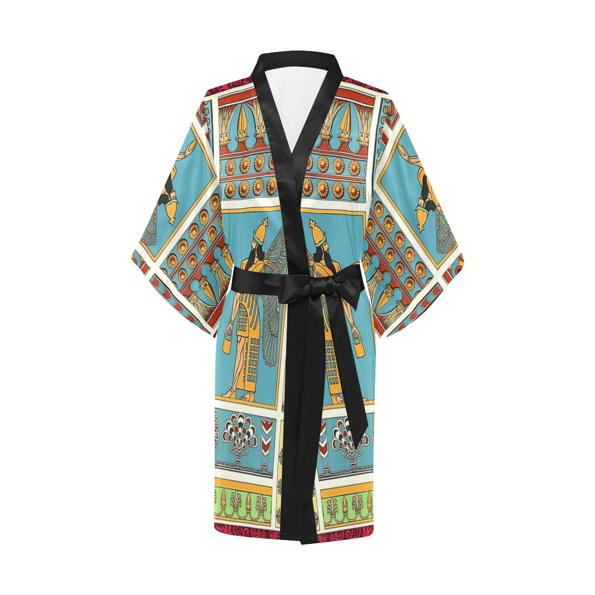 Ancient Assyria Kimono Robe