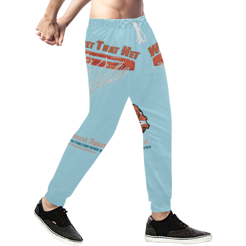 Whet That Net Sweat Pants Men's All Over Print Sweatpants (Model L11)