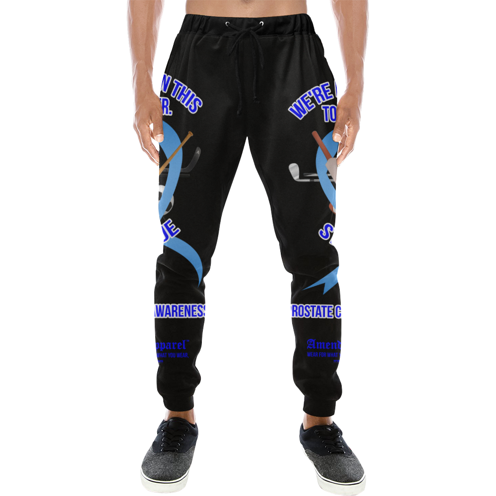 Prostate-Cancer-Awareness Men's All Over Print Sweatpants (Model L11)