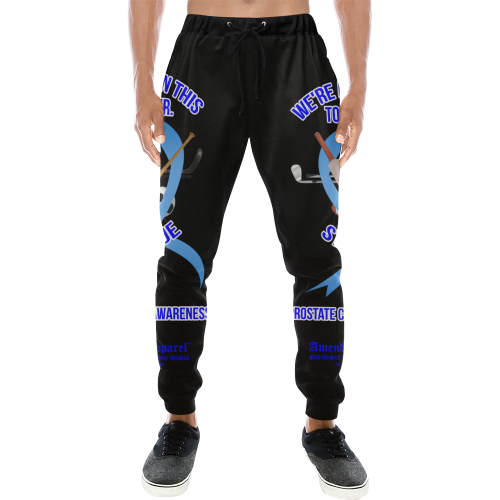 Prostate-Cancer-Awareness Men's All Over Print Sweatpants (Model L11)