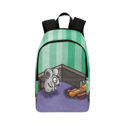 Dumb Cat Fabric Backpack for Adult (Model 1659)