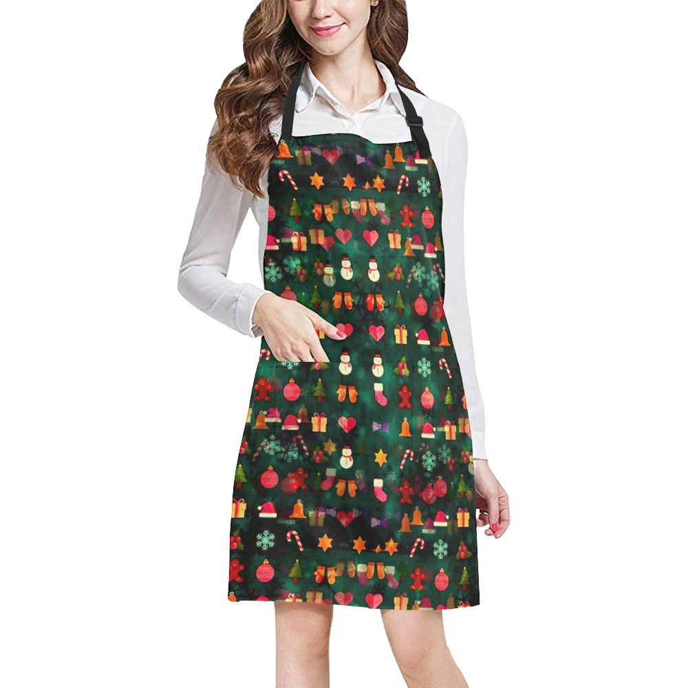 Gift Pattern by K.Merske All Over Print Apron