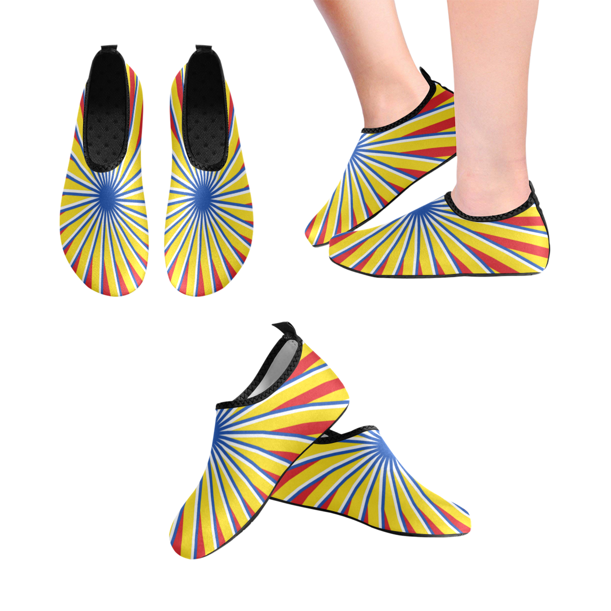 DESIGN 565 Women's Slip-On Water Shoes (Model 056)