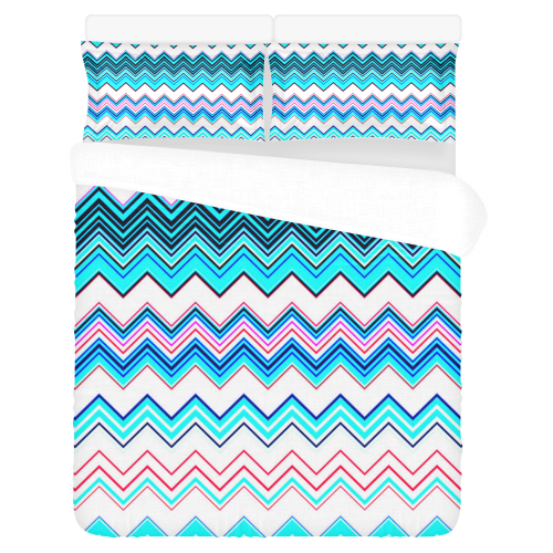 the trouble with cheveron 3-Piece Bedding Set