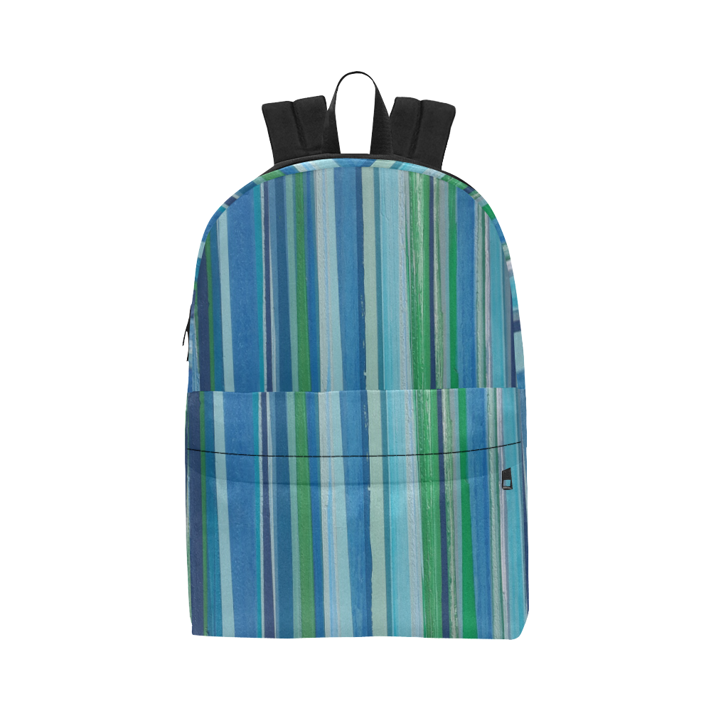painted stripe Unisex Classic Backpack (Model 1673)