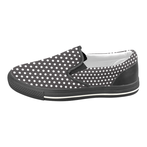Just Dots Slip-on Canvas Shoes for Kid (Model 019)