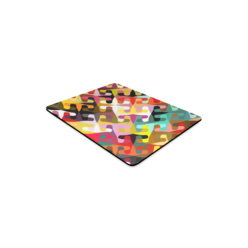 Colorful shapes Rectangle Mousepad