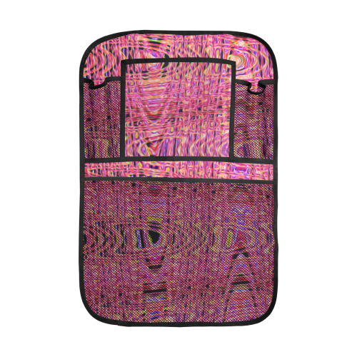 Designer Pink Accent Car Seat Back Organizer (2-Pack)