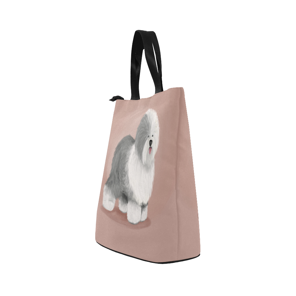 sheepdog-conformation2 Nylon Lunch Tote Bag (Model 1670)