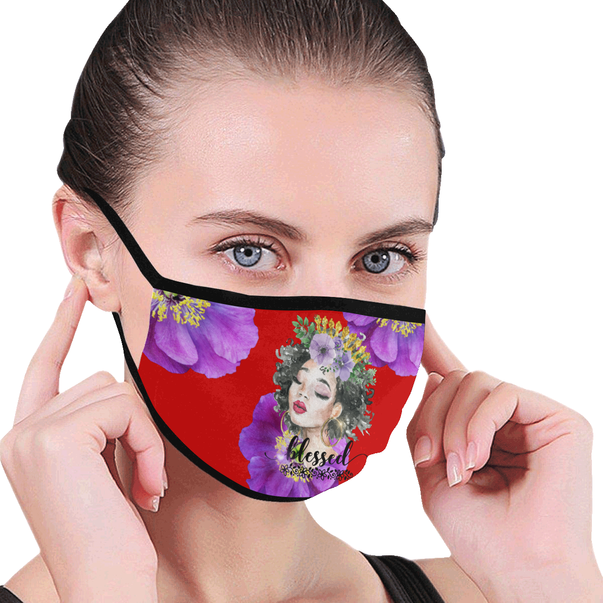 Fairlings Delight's The Word Collection- Blessed 53086a15 Mouth Mask