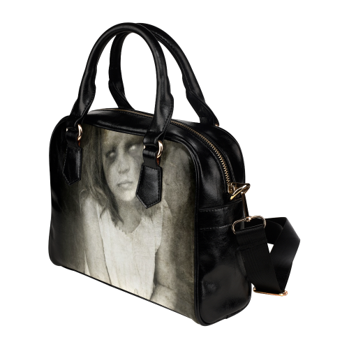Gothic Girl Horror Vintage Darkstar Shoulder Handbag (Model 1634)