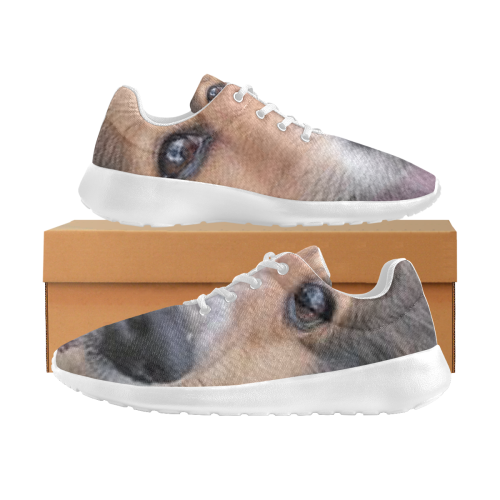 Dog Print Branded Shoes Women's Athletic Shoes (Model 0200)