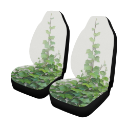 Watercolor Vines, climbing plant watercolor Car Seat Covers (Set of 2)
